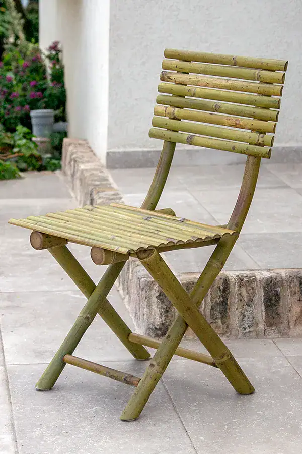 כסא אוכל מתקפל לאירועים/ לגינה דגם עידן כולל כרית מושב