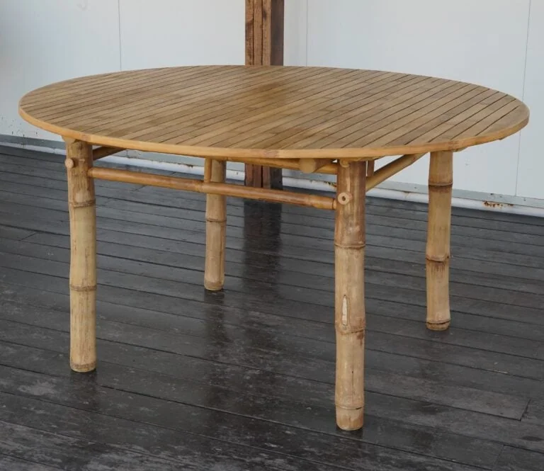 שולחן אוכל עגול דגם ציחור 4